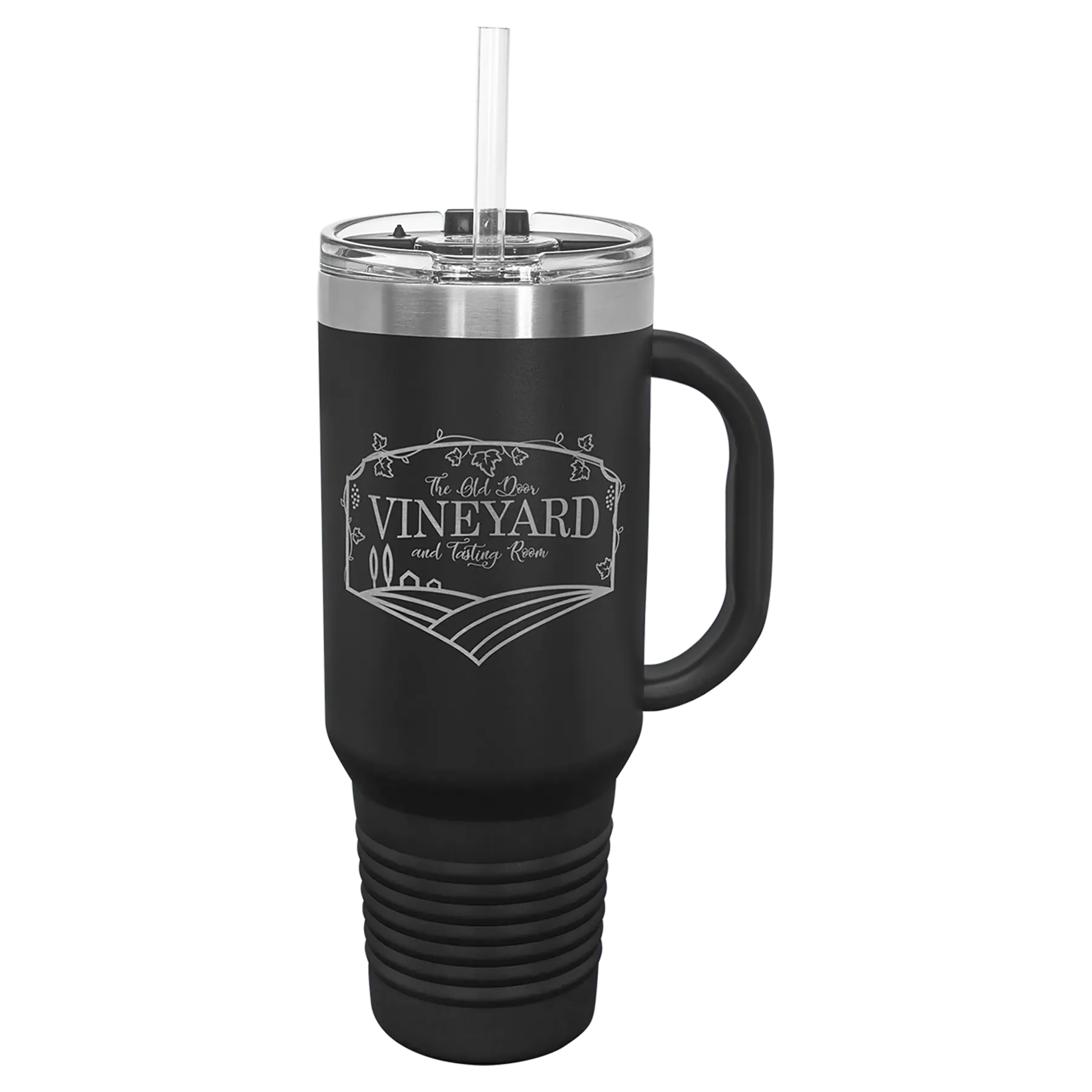 Custom Insulated Stainless Steel Travel Mugs for Business | Logo + Text | Polar Camel® 
