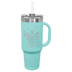 Custom Insulated Stainless Steel Travel Mugs for Business | Logo + Text | Polar Camel® 