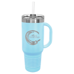Custom Insulated Stainless Steel Travel Mugs for Business | Logo + Text | Polar Camel® 