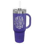 Custom Insulated Stainless Steel Travel Mugs for Business | Logo + Text | Polar Camel® 
