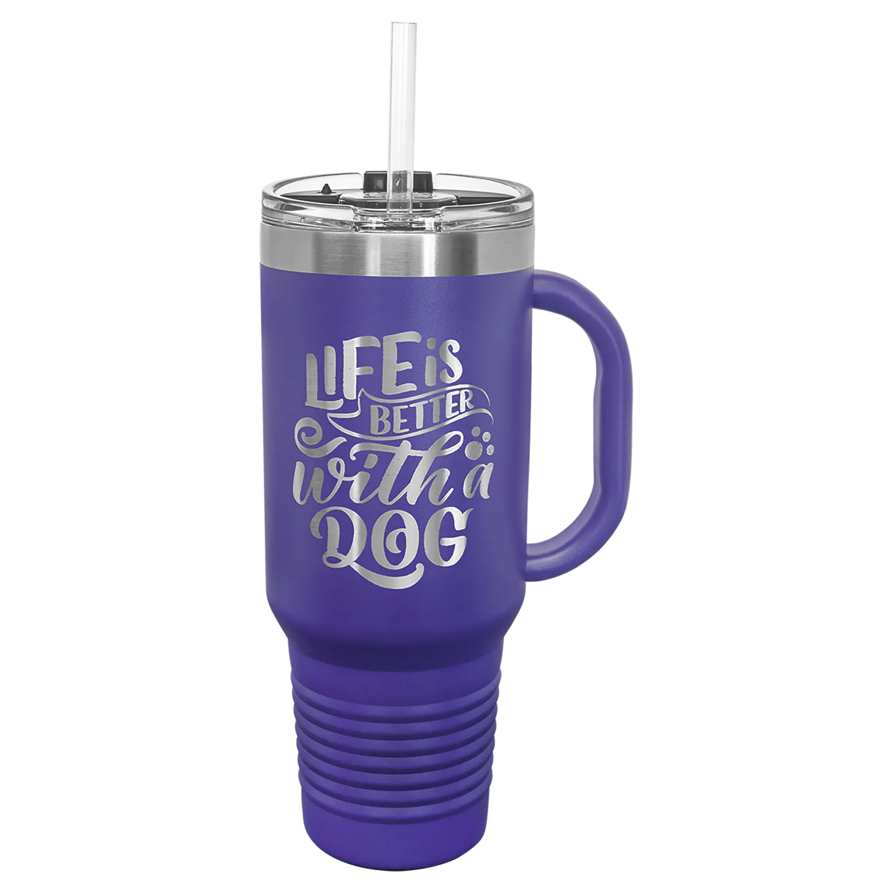 Custom Insulated Stainless Steel Travel Mugs for Business | Logo + Text | Polar Camel® 