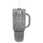 Custom Insulated Stainless Steel Travel Mugs for Business | Logo + Text | Polar Camel® 