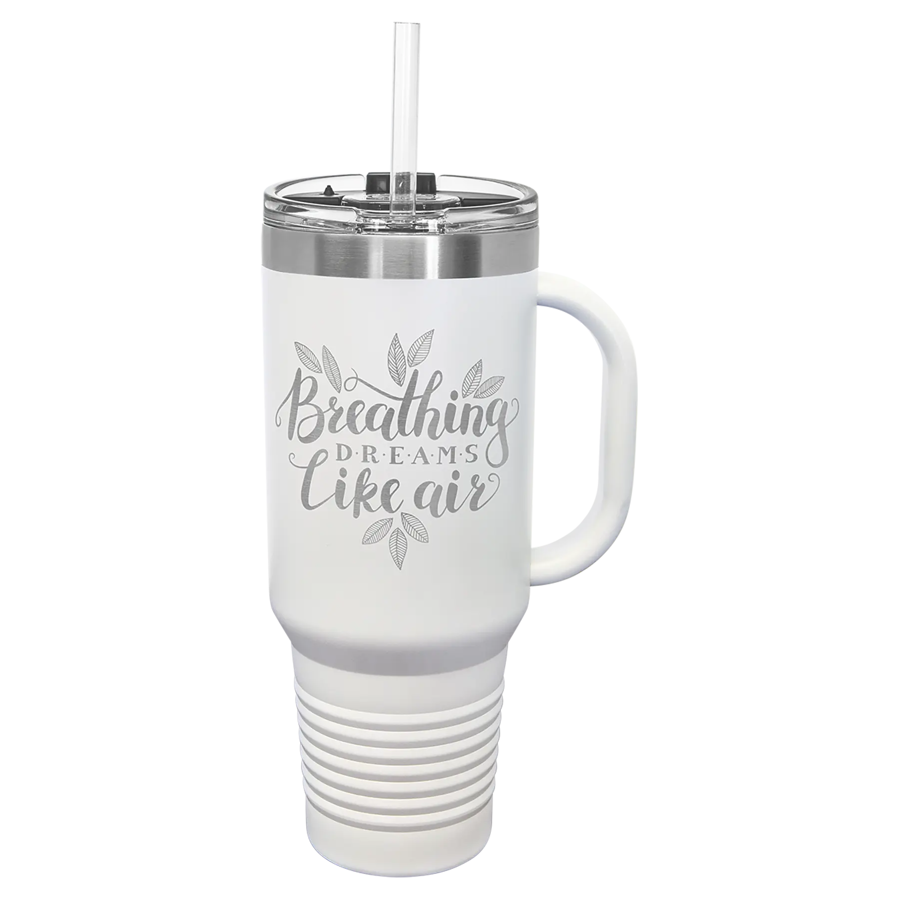 Custom Insulated Stainless Steel Travel Mugs for Business | Logo + Text | Polar Camel® 