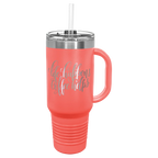 Custom Insulated Stainless Steel Travel Mugs for Business | Logo + Text | Polar Camel® 