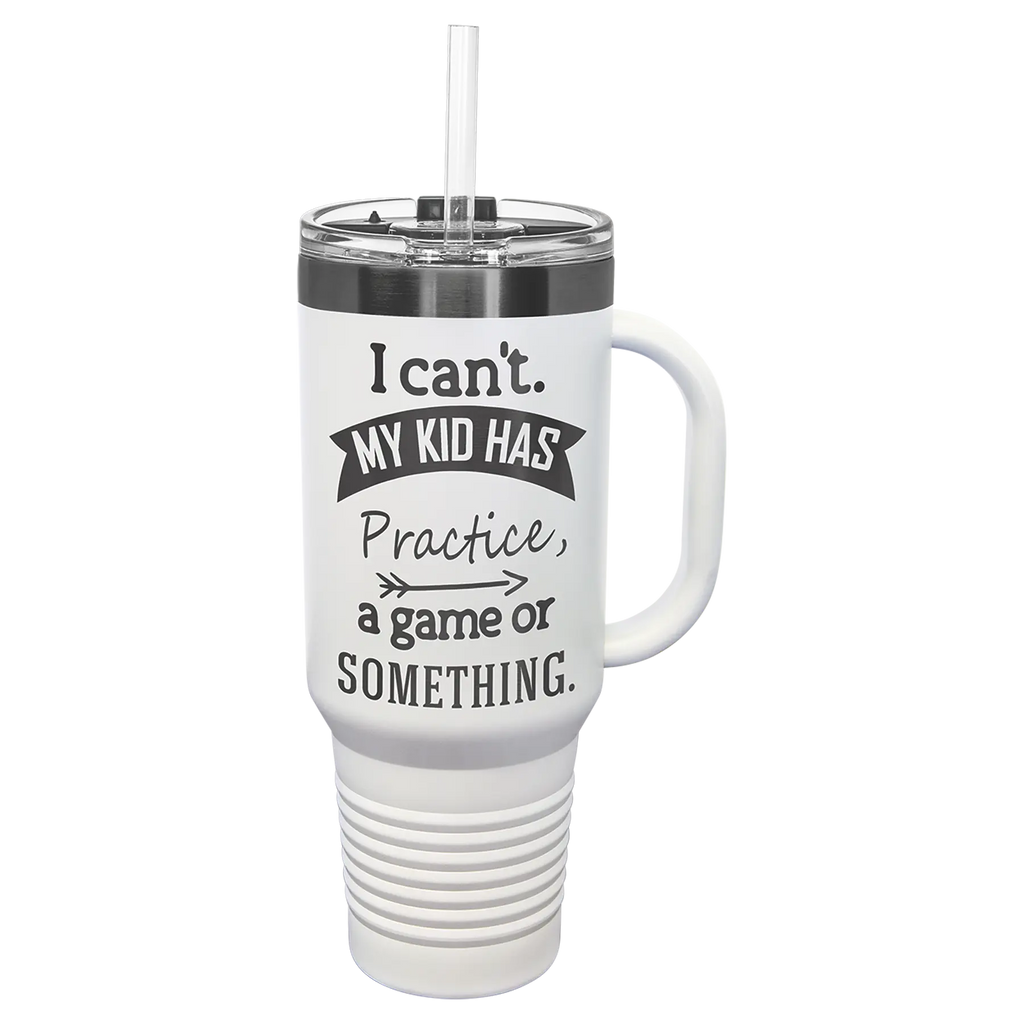 Custom Insulated Stainless Steel Travel Mugs for Business | Logo + Text | Polar Camel® 