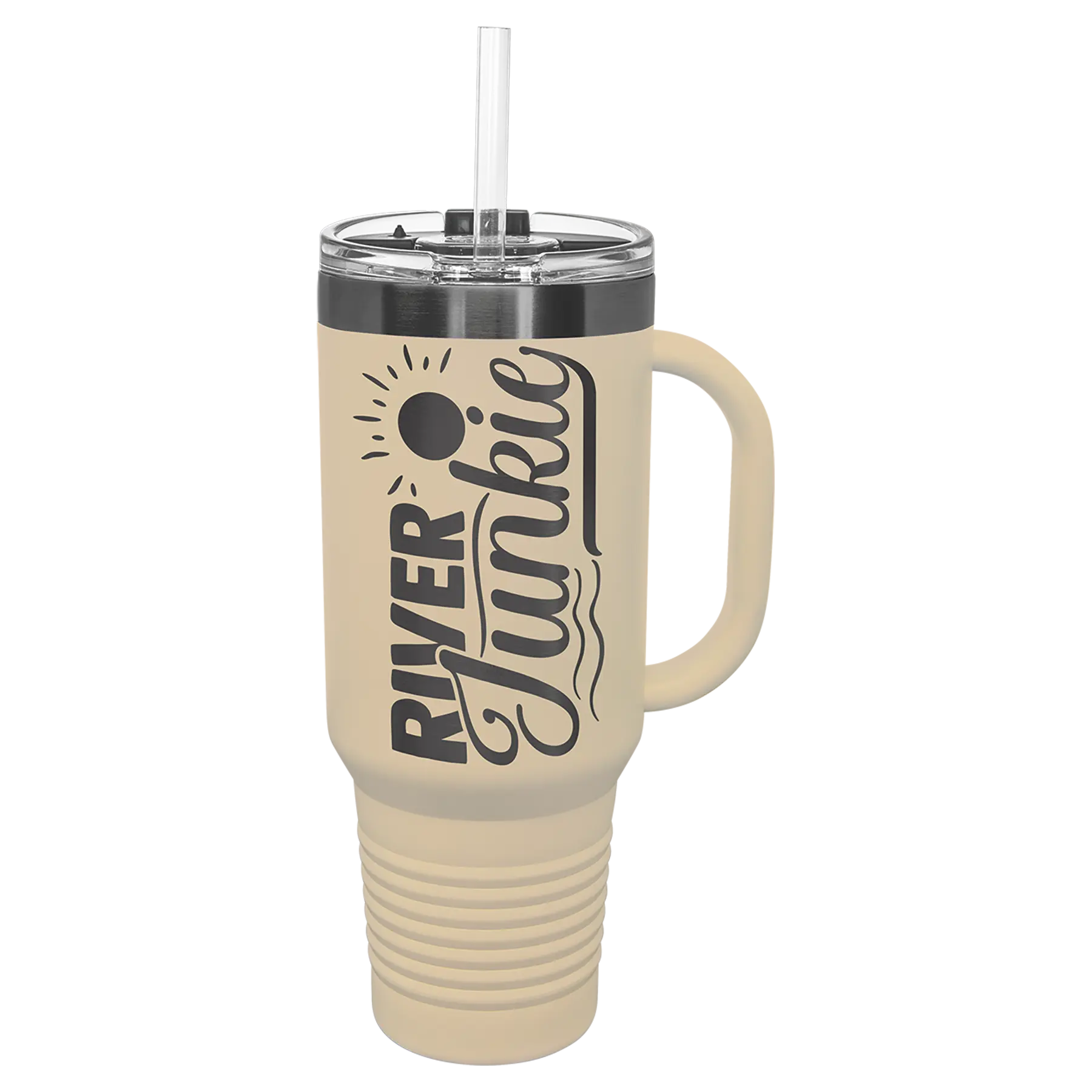 Custom Insulated Stainless Steel Travel Mugs for Business | Logo + Text | Polar Camel® 