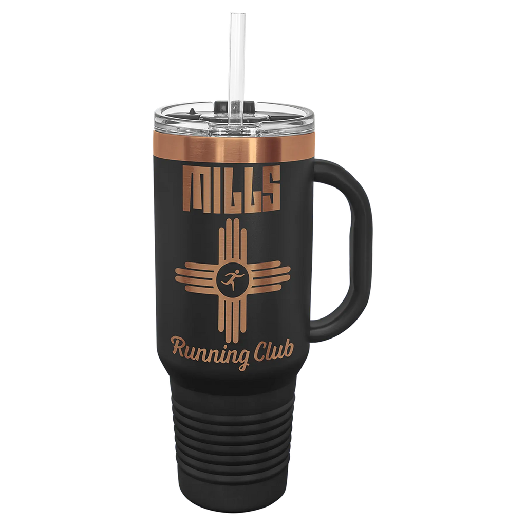 Custom Insulated Stainless Steel Travel Mugs for Business | Logo + Text | Polar Camel® 