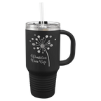 Custom Insulated Stainless Steel Travel Mugs for Business | Logo + Text | Polar Camel® 