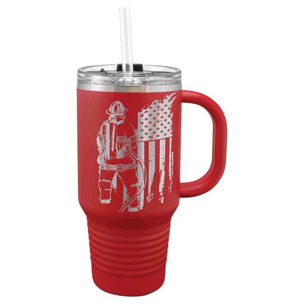 Custom Insulated Stainless Steel Travel Mugs for Business | Logo + Text | Polar Camel® 