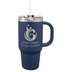 Custom Insulated Stainless Steel Travel Mugs for Business | Logo + Text | Polar Camel® 