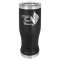 Custom Pilsners for Business | Logo + Text | Polar Camel® Insulated Stainless Steel 