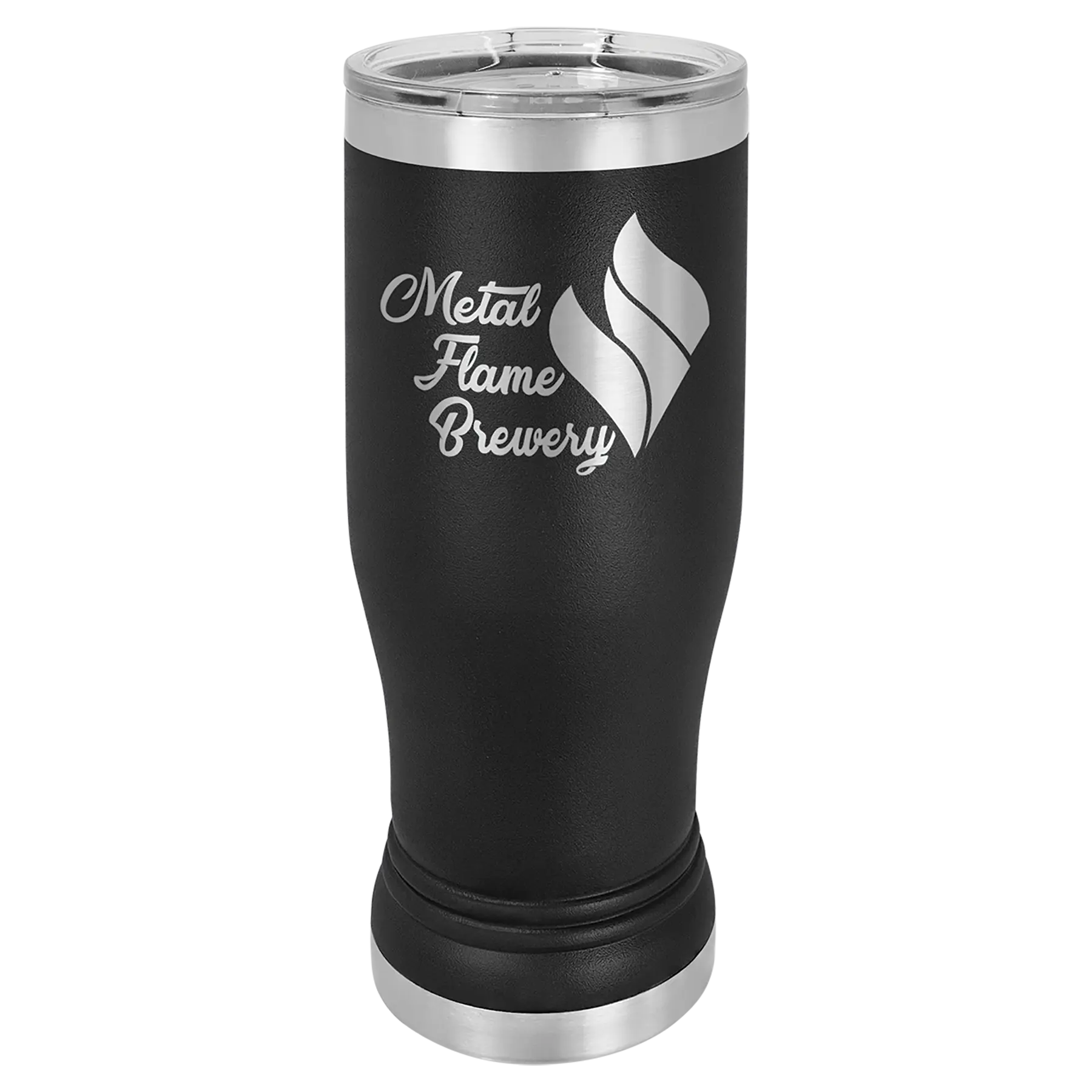 Custom Pilsners for Business | Logo + Text | Polar Camel® Insulated Stainless Steel 