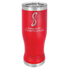 Custom Pilsners for Business | Logo + Text | Polar Camel® Insulated Stainless Steel 