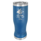 Custom Pilsners for Business | Logo + Text | Polar Camel® Insulated Stainless Steel 