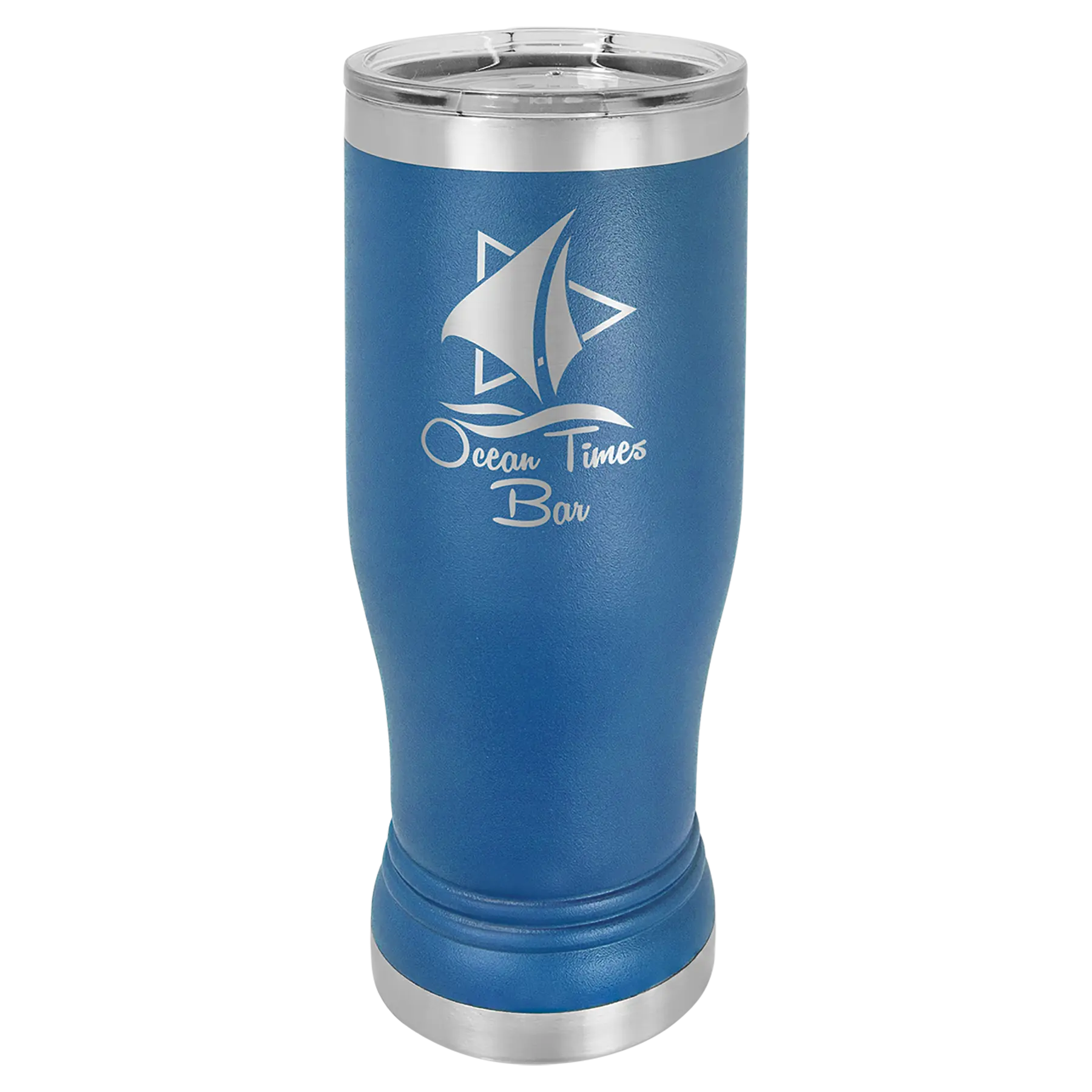 Custom Pilsners for Business | Logo + Text | Polar Camel® Insulated Stainless Steel 