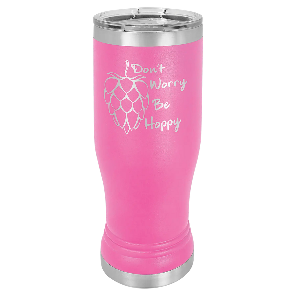 Custom Pilsners for Business | Logo + Text | Polar Camel® Insulated Stainless Steel 