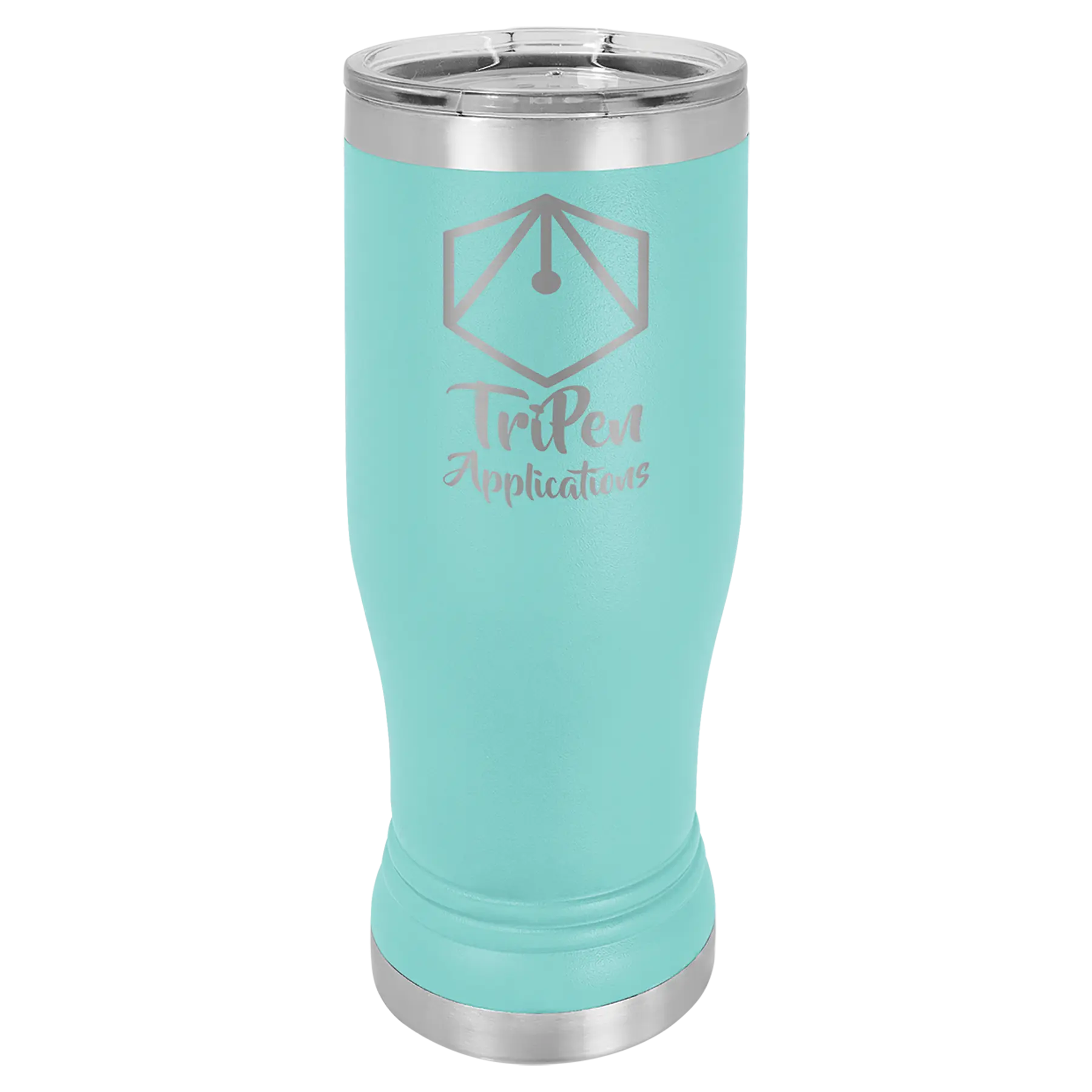 Custom Pilsners for Business | Logo + Text | Polar Camel® Insulated Stainless Steel 