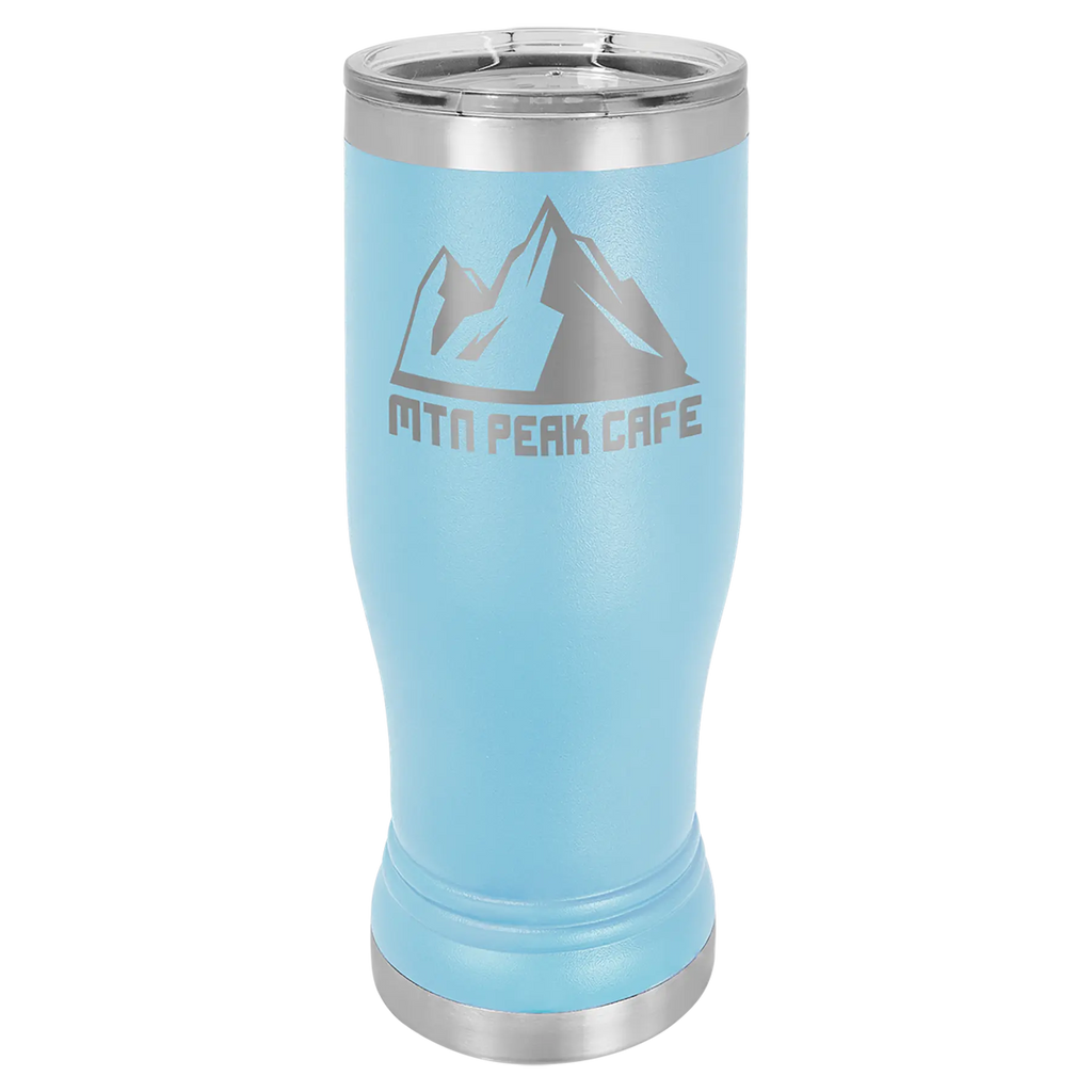 Custom Pilsners for Business | Logo + Text | Polar Camel® Insulated Stainless Steel 