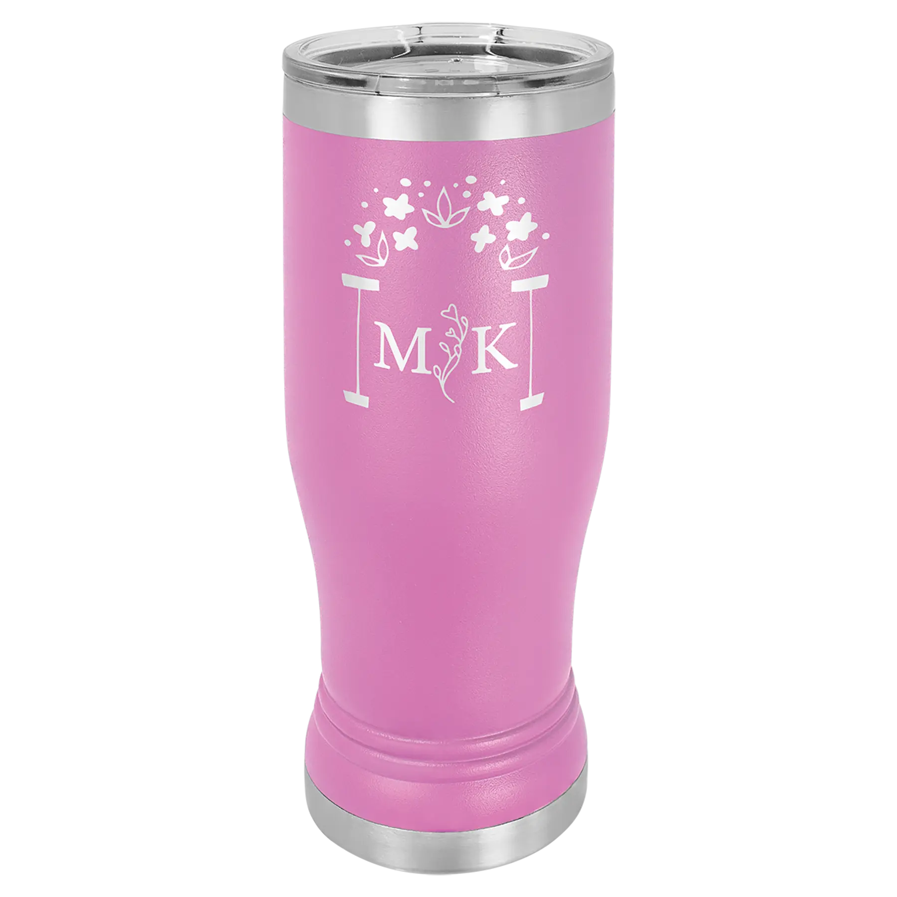 Custom Pilsners for Business | Logo + Text | Polar Camel® Insulated Stainless Steel 