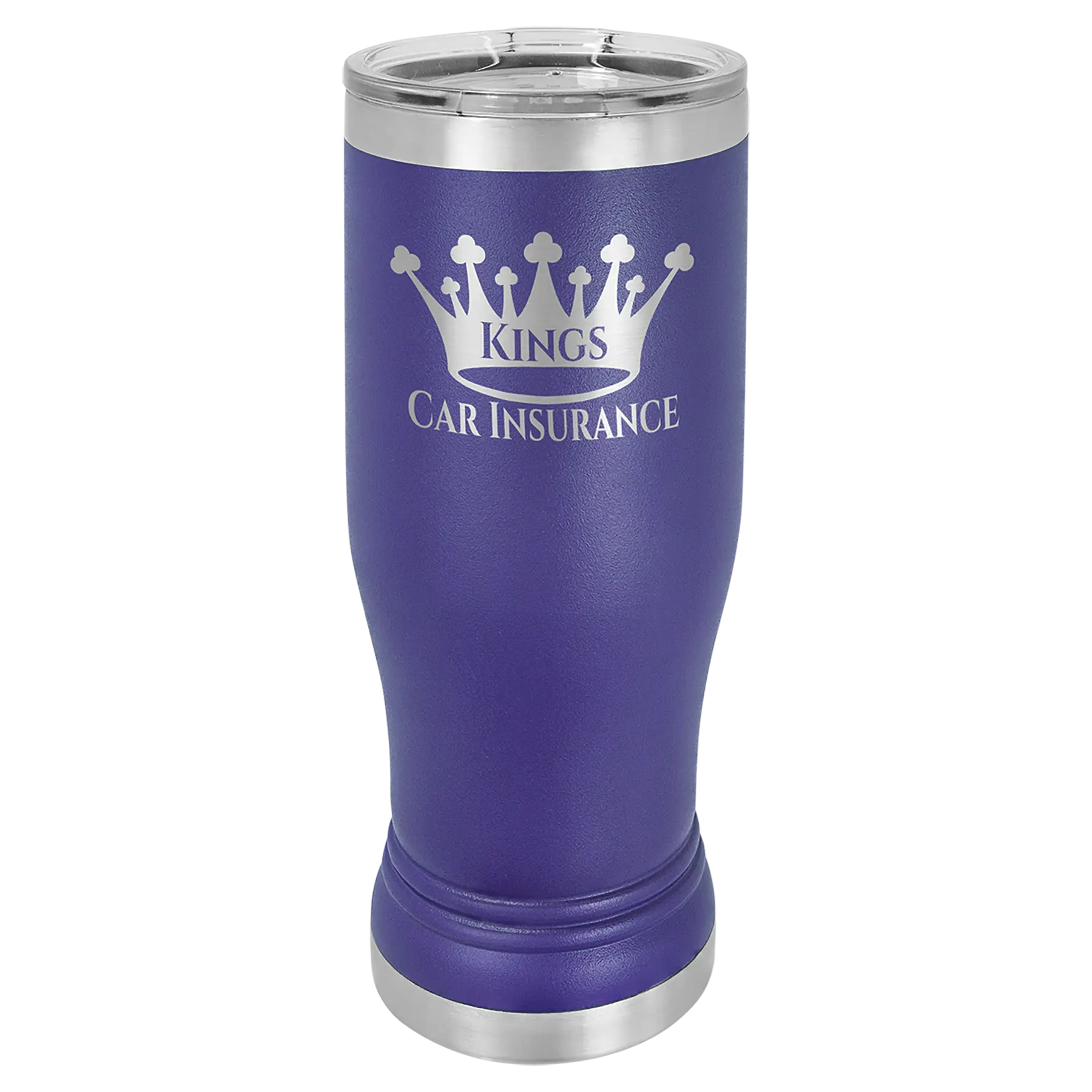 Custom Pilsners for Business | Logo + Text | Polar Camel® Insulated Stainless Steel 