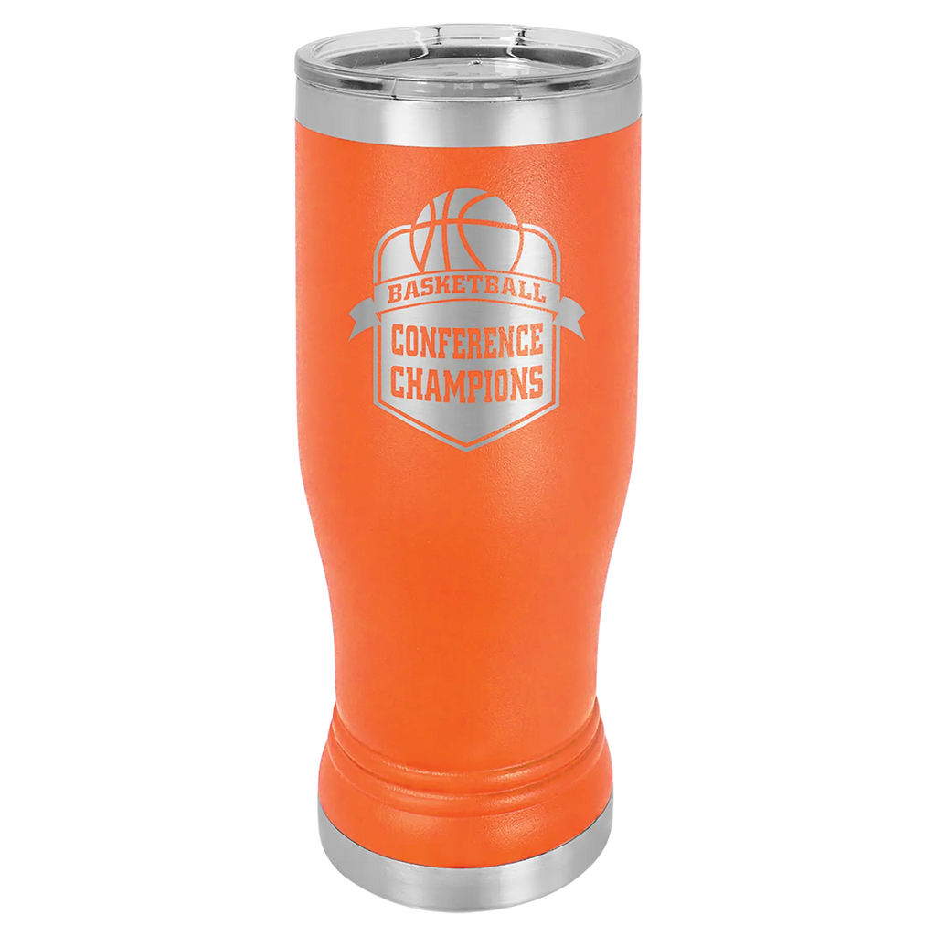 Custom Pilsners for Business | Logo + Text | Polar Camel® Insulated Stainless Steel 