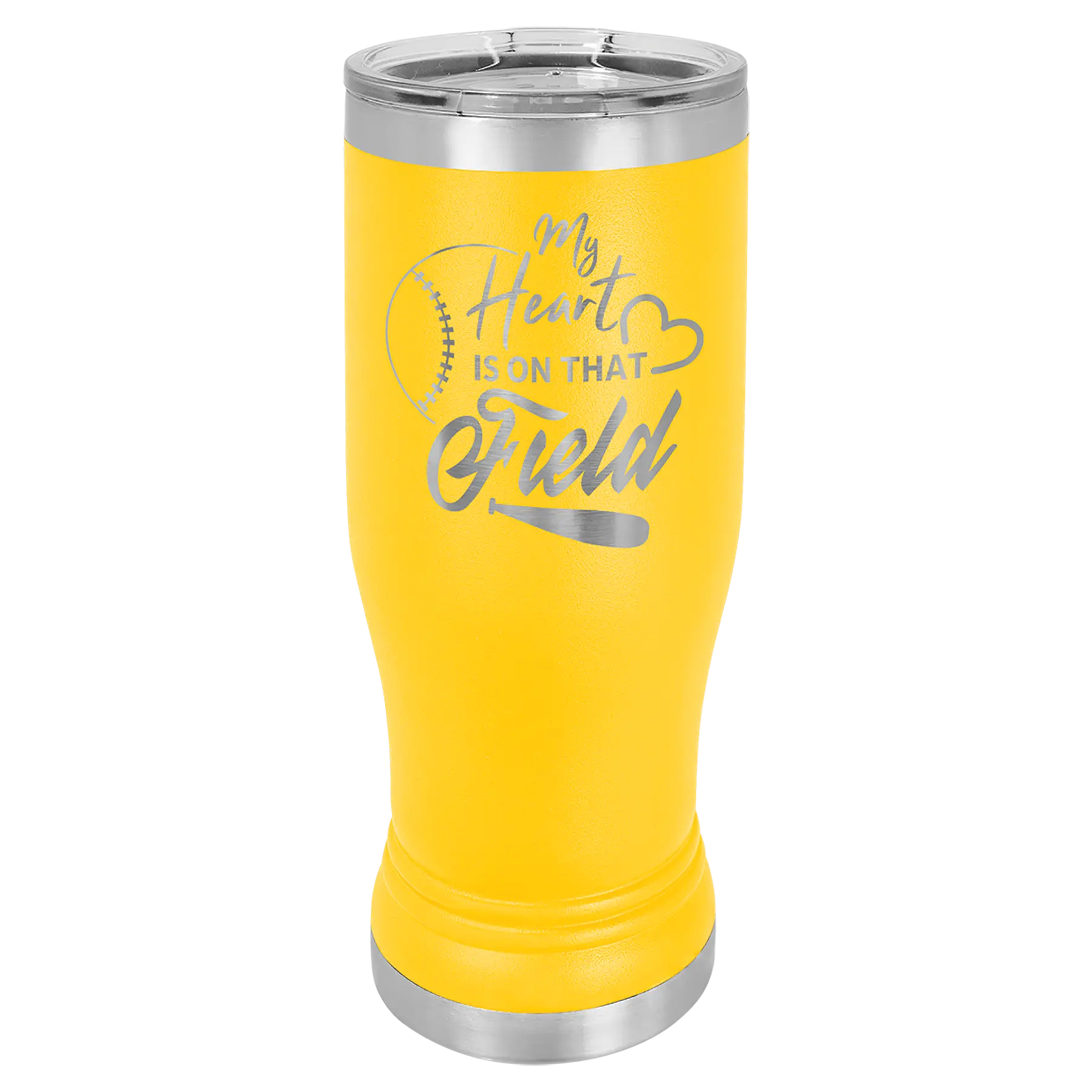 Custom Pilsners for Business | Logo + Text | Polar Camel® Insulated Stainless Steel 
