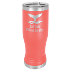 Custom Pilsners for Business | Logo + Text | Polar Camel® Insulated Stainless Steel 