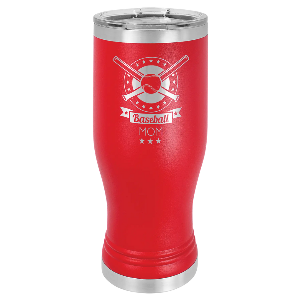 Custom Pilsners for Business | Logo + Text | Polar Camel® Insulated Stainless Steel 