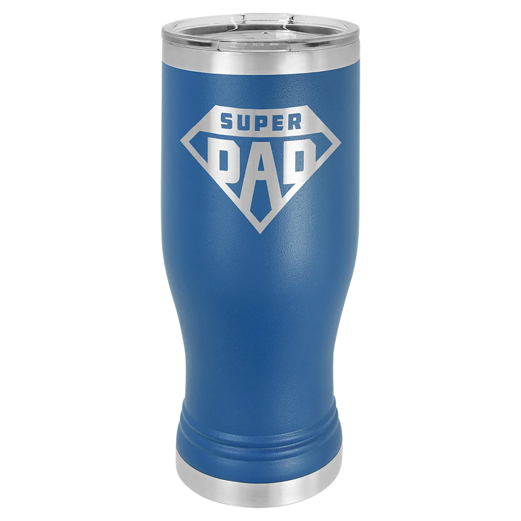 Custom Pilsners for Business | Logo + Text | Polar Camel® Insulated Stainless Steel 
