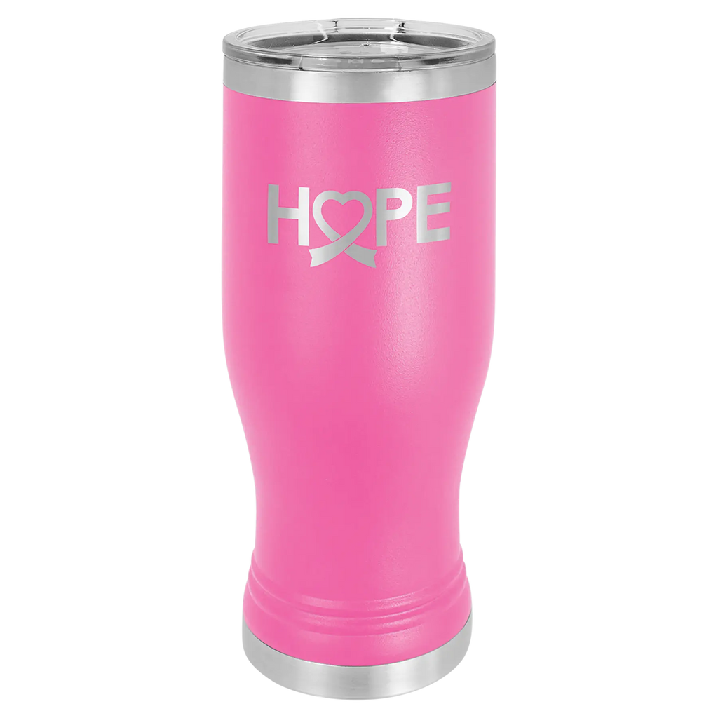 Custom Pilsners for Business | Logo + Text | Polar Camel® Insulated Stainless Steel 