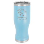 Custom Pilsners for Business | Logo + Text | Polar Camel® Insulated Stainless Steel 