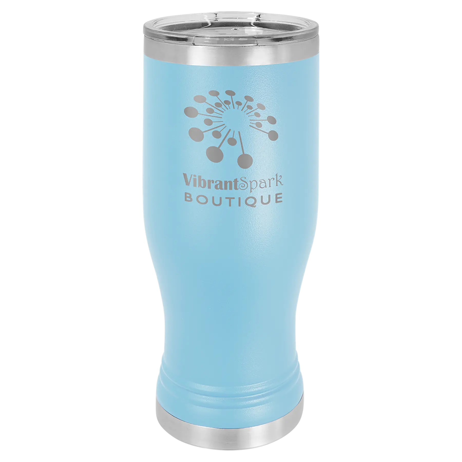 Custom Pilsners for Business | Logo + Text | Polar Camel® Insulated Stainless Steel 