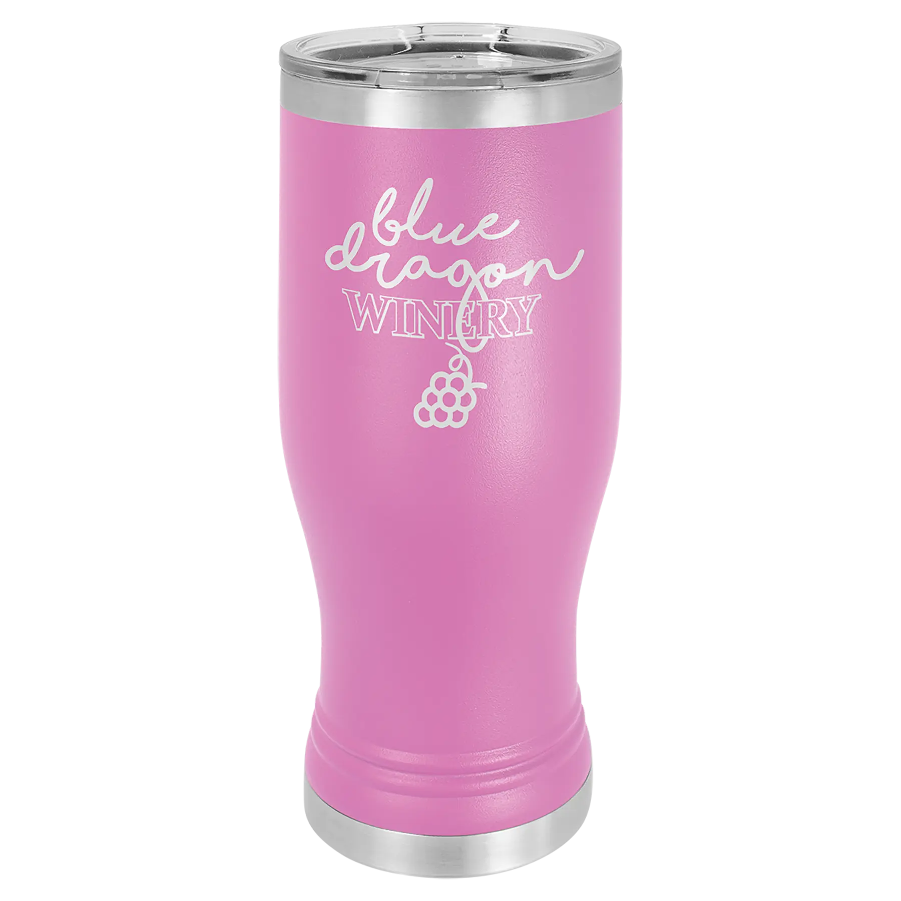Custom Pilsners for Business | Logo + Text | Polar Camel® Insulated Stainless Steel 