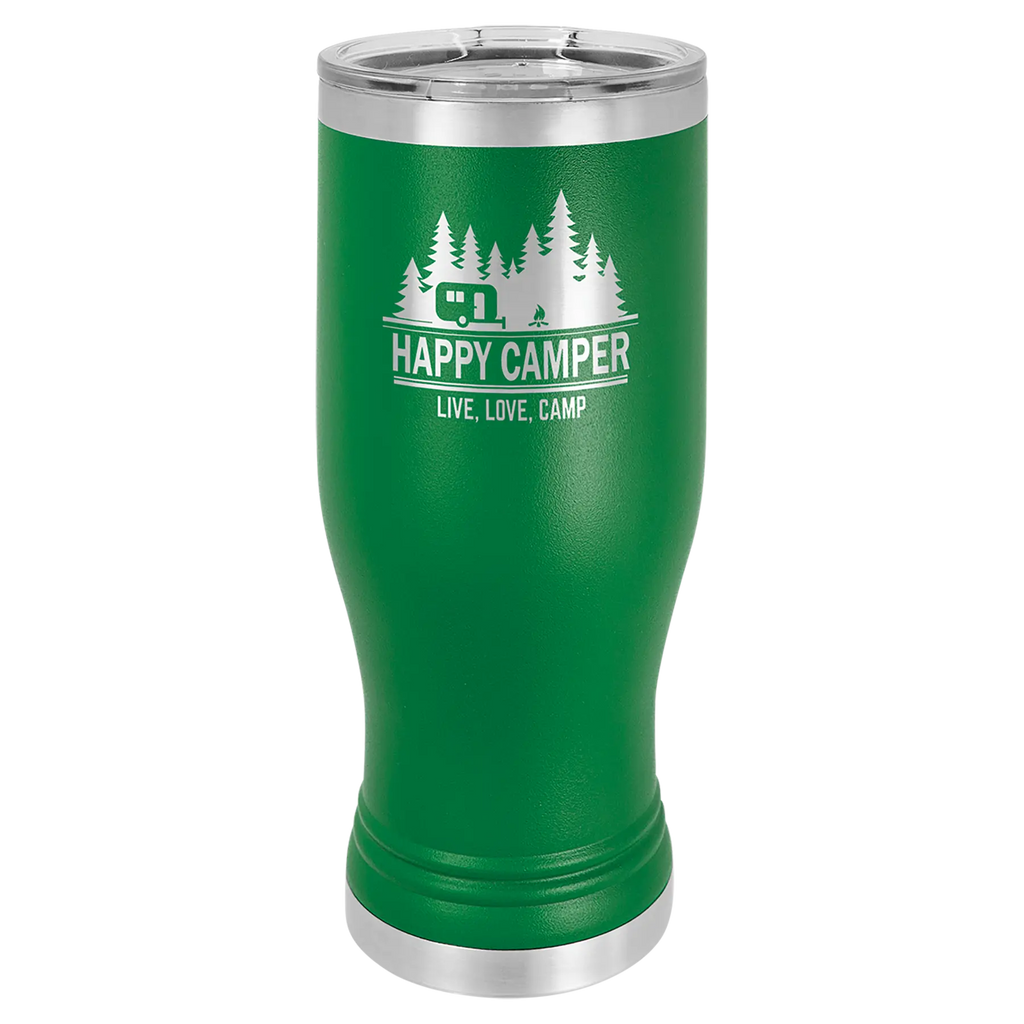 Custom Pilsners for Business | Logo + Text | Polar Camel® Insulated Stainless Steel 