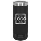Custom Skinny Tumblers for Business | Logo + Text | Polar Camel® Insulated Stainless Steel 