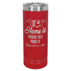Custom Skinny Tumblers for Business | Logo + Text | Polar Camel® Insulated Stainless Steel 