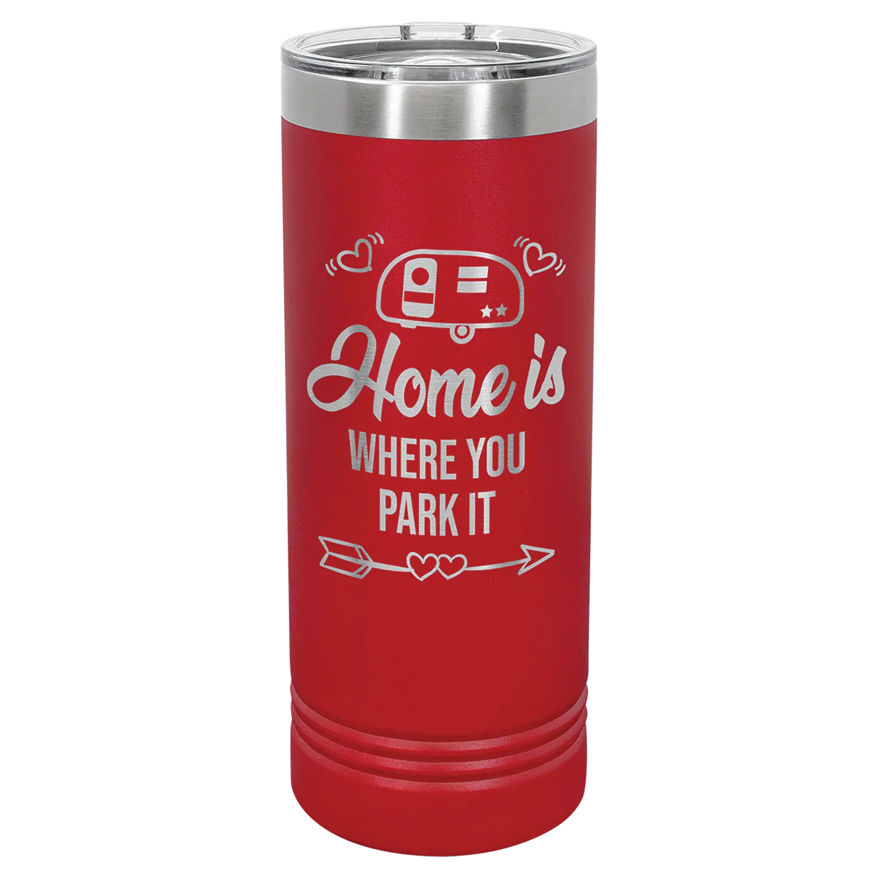 Custom Skinny Tumblers for Business | Logo + Text | Polar Camel® Insulated Stainless Steel 