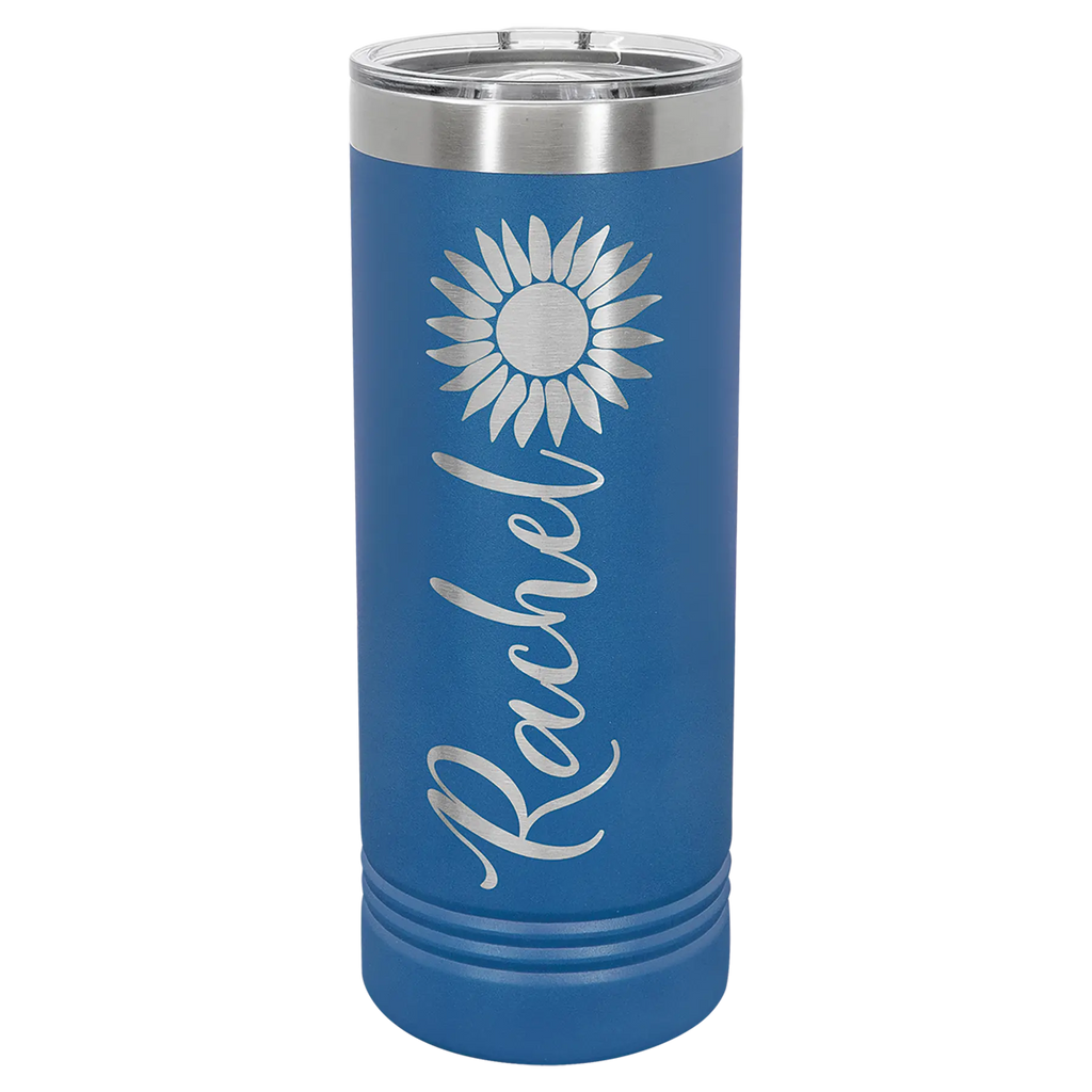 Custom Skinny Tumblers for Business | Logo + Text | Polar Camel® Insulated Stainless Steel 