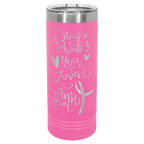 Custom Skinny Tumblers for Business | Logo + Text | Polar Camel® Insulated Stainless Steel 