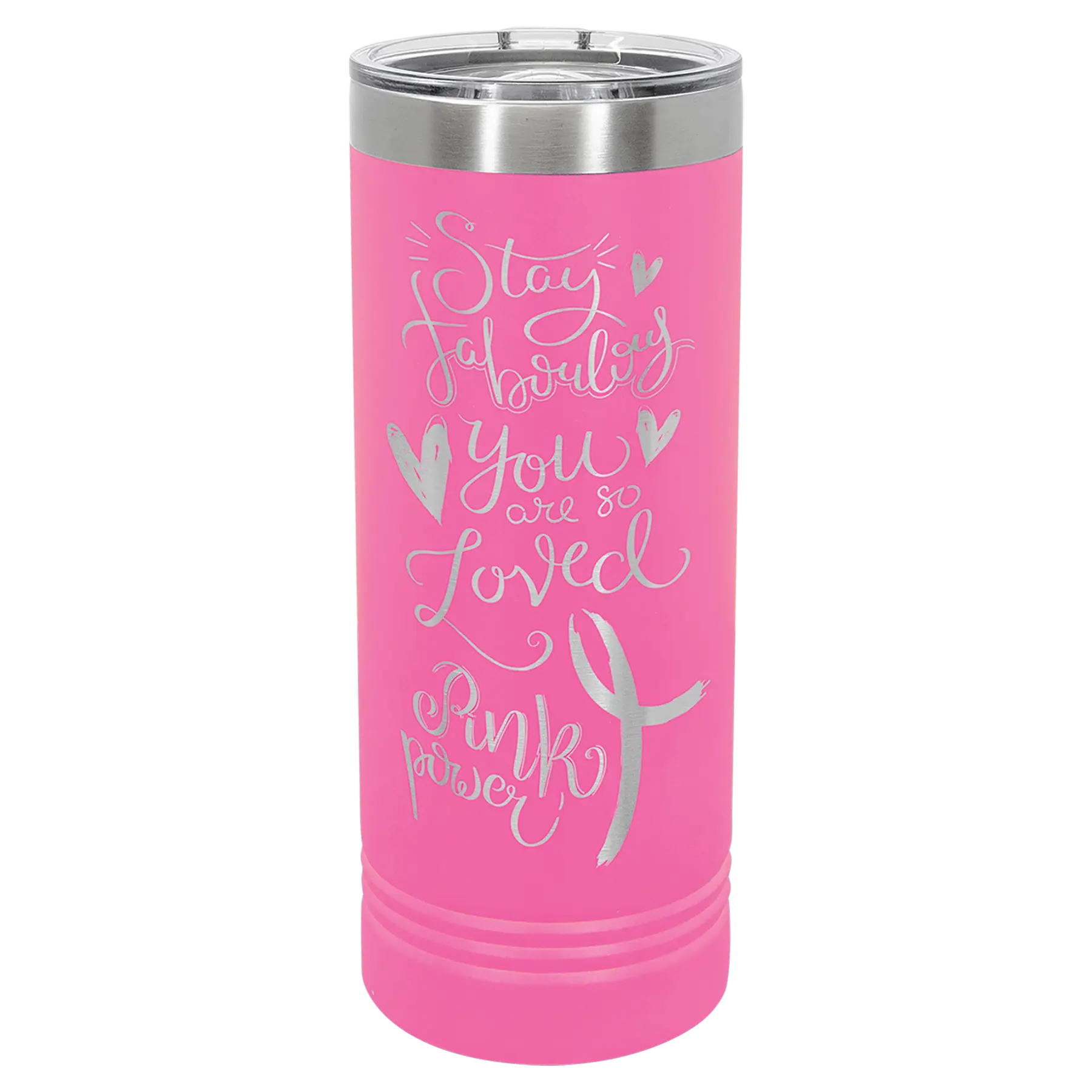 Custom Skinny Tumblers for Business | Logo + Text | Polar Camel® Insulated Stainless Steel 