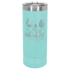 Custom Skinny Tumblers for Business | Logo + Text | Polar Camel® Insulated Stainless Steel 