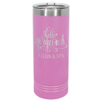 Custom Skinny Tumblers for Business | Logo + Text | Polar Camel® Insulated Stainless Steel 