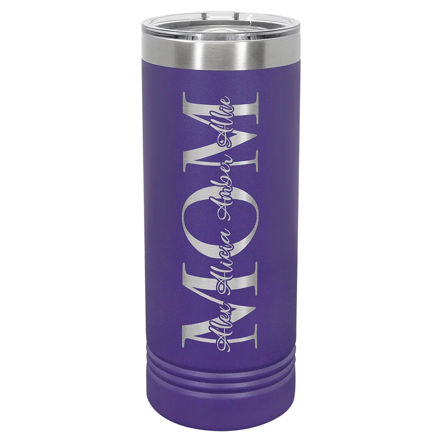 Custom Skinny Tumblers for Business | Logo + Text | Polar Camel® Insulated Stainless Steel 