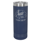Custom Skinny Tumblers for Business | Logo + Text | Polar Camel® Insulated Stainless Steel 
