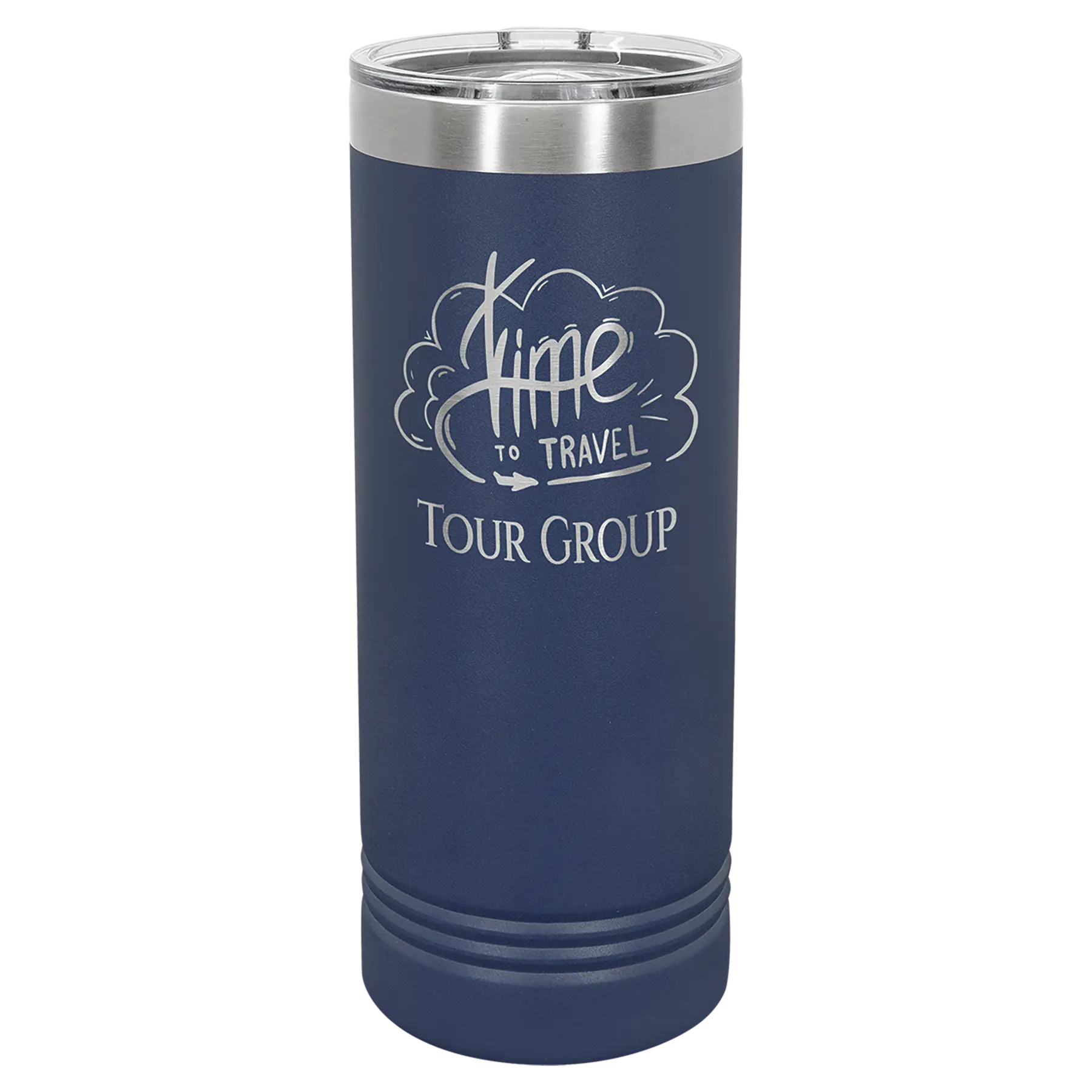 Custom Skinny Tumblers for Business | Logo + Text | Polar Camel® Insulated Stainless Steel 