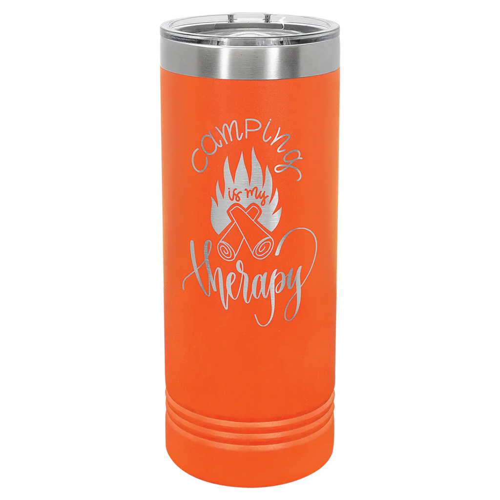 Custom Skinny Tumblers for Business | Logo + Text | Polar Camel® Insulated Stainless Steel 