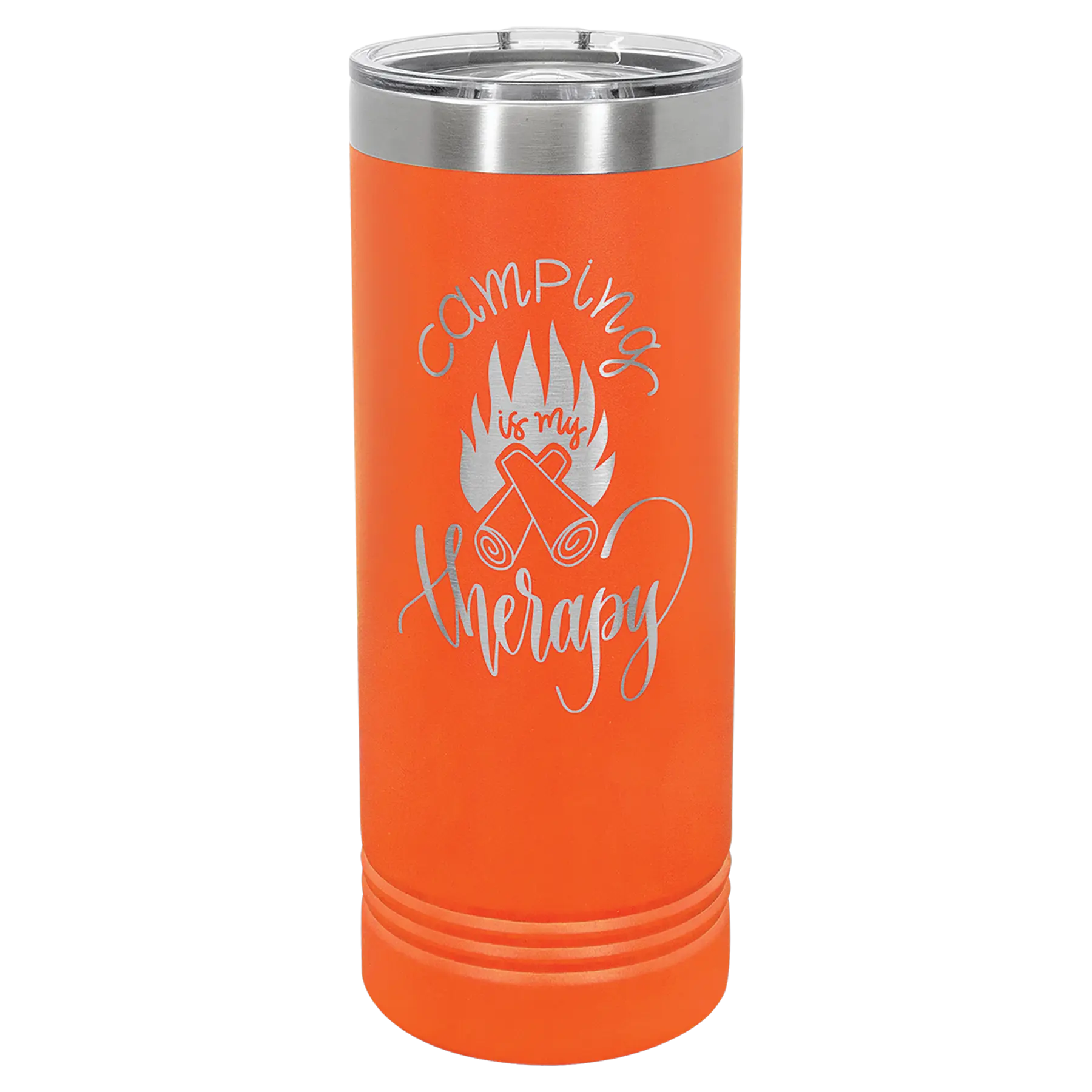Custom Skinny Tumblers for Business | Logo + Text | Polar Camel® Insulated Stainless Steel 