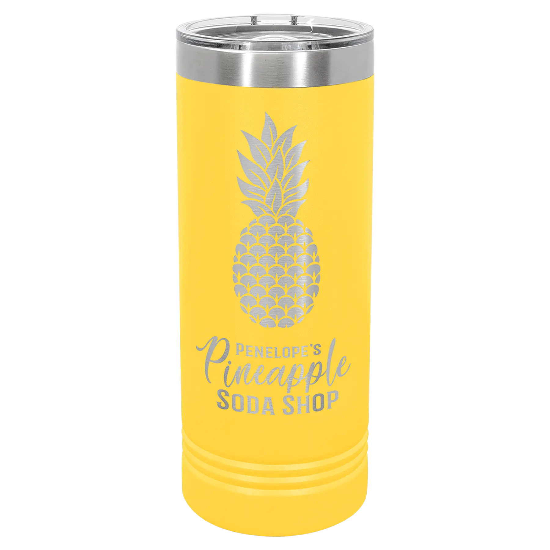 Custom Skinny Tumblers for Business | Logo + Text | Polar Camel® Insulated Stainless Steel 