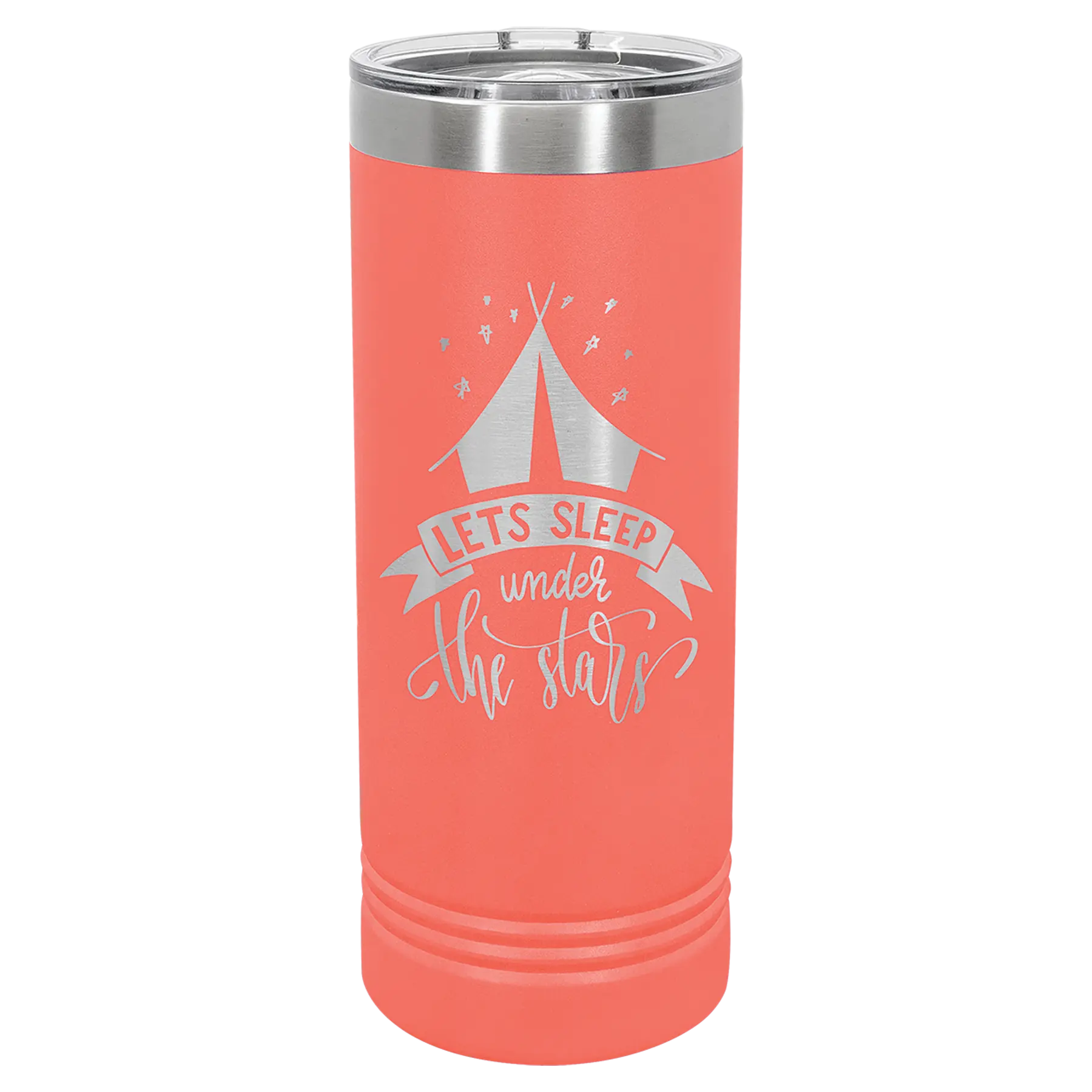 Custom Skinny Tumblers for Business | Logo + Text | Polar Camel® Insulated Stainless Steel 