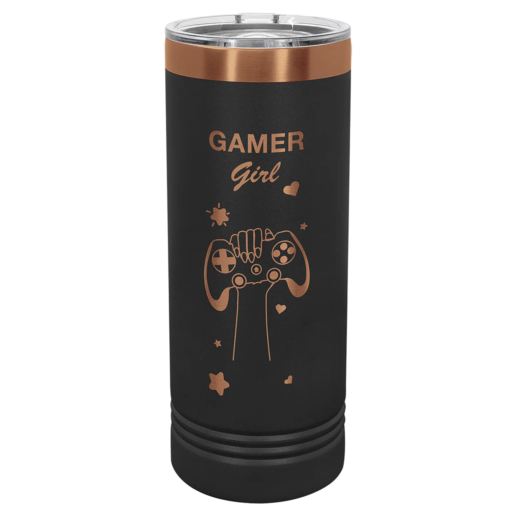 Custom Skinny Tumblers for Business | Logo + Text | Polar Camel® Insulated Stainless Steel 